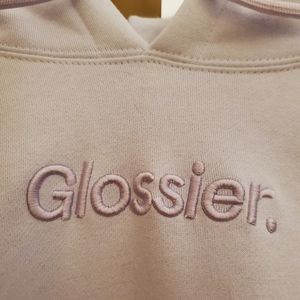 BRAND NEW GLOSSIER HOODIE!